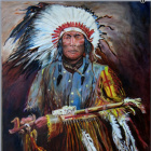 Oil on canvas by Gerard Mignot