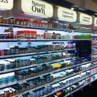 Our easy to use interactive vitamin wall can assist you with locating the right vitamin for your health needs.