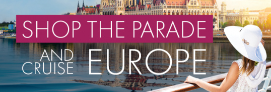 Shop The Parade & Cruise Europe - Side Banner