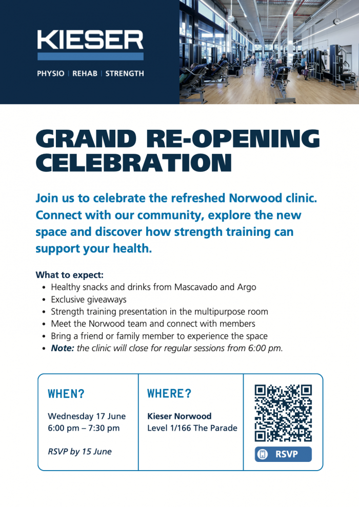 Image for Grand Reopening of Kieser Norwood
